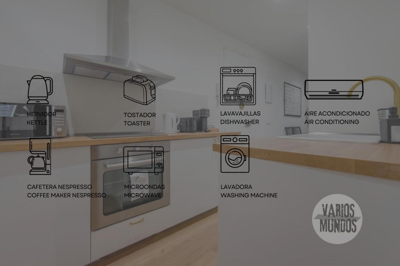 Cozy Apt Para 6Pax A Escasos Metros Del Retiro - Madrid E1 Zewnętrze zdjęcie