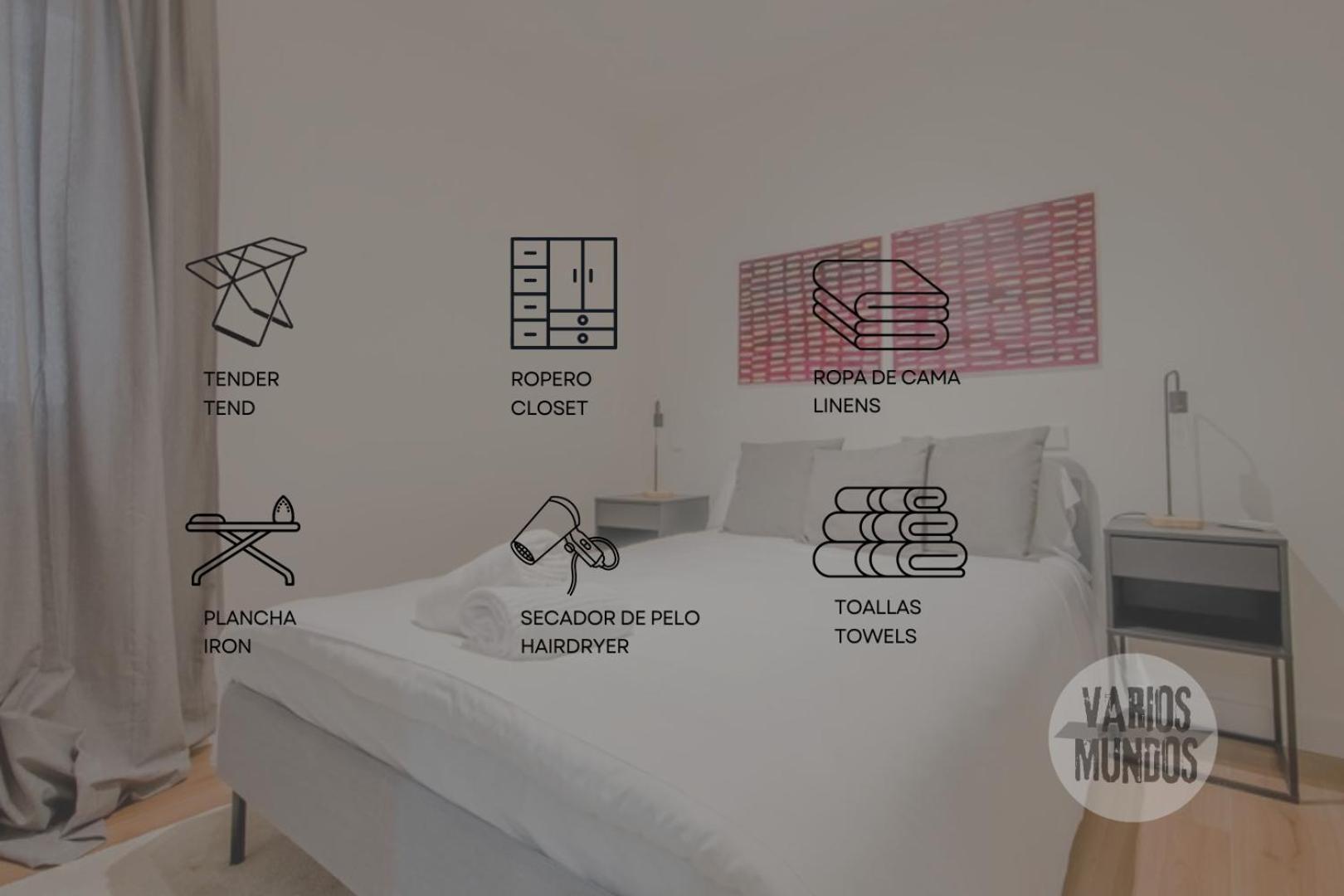 Cozy Apt Para 6Pax A Escasos Metros Del Retiro - Madrid E1 Zewnętrze zdjęcie